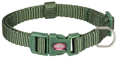 Trixie halsband hond premium bosgroen