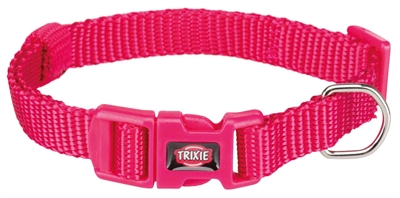 Trixie halsband hond premium fuchsia