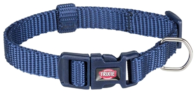 Trixie premium halsband hond indigo