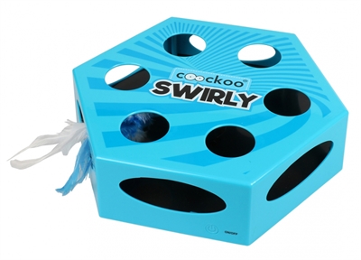 Coockoo swirly blauw