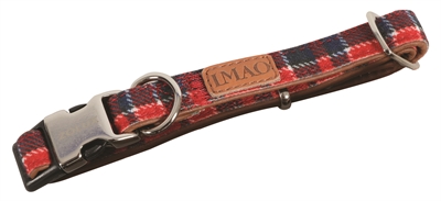 Zolux halsband hond imao scott blauw / rood