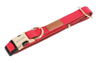 Zolux halsband hond imao mayfair rood