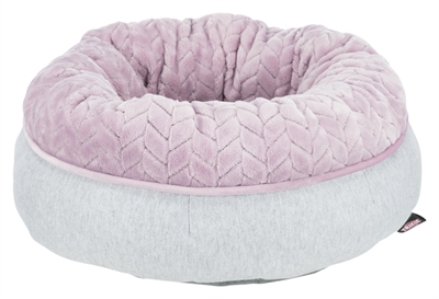 Trixie junior hondenmand donut lichtgrijs / lila