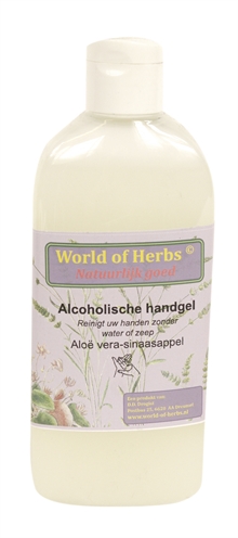 Dierendrogist desinfecterende handgel aloe vera / sinaasappel