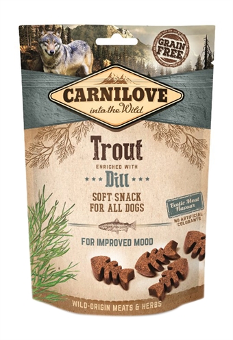 Carnilove soft snack forel / dille