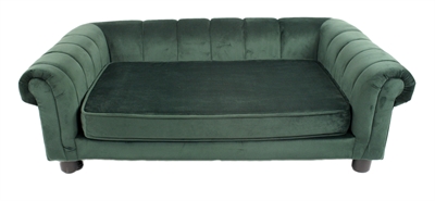 Enchanted hondenmand / sofa sullivan emerald groen