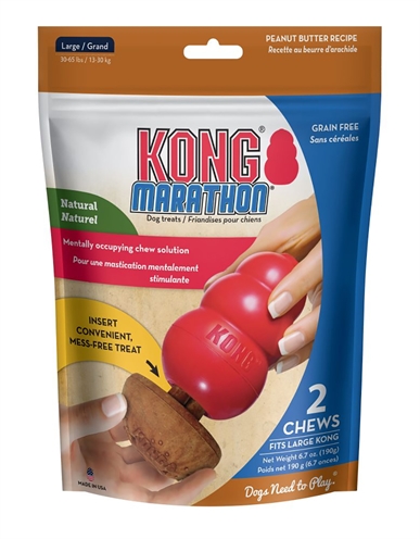 Kong marathon peanut butter