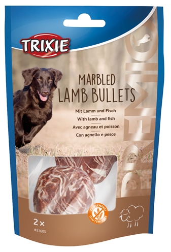 Trixie premio marbled lamb bullets