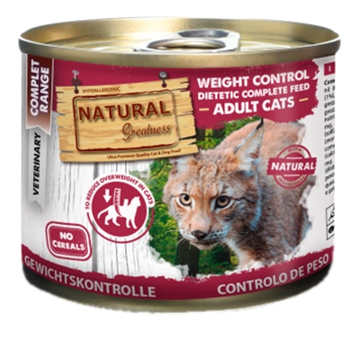 Natural greatness cat weight control dietetic junior / adult