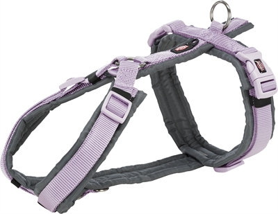 Trixie hondentuig premium trekking lila / grijs