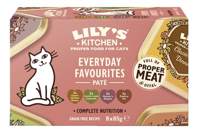 Lily’s kitchen cat everyday favourites multipack