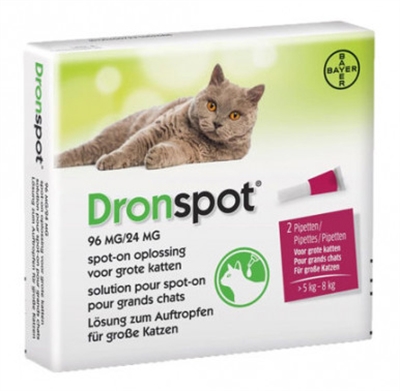 Bayer dronspot kat spot on