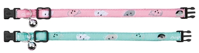 Trixie halsband kat mimi print kattenkop assorti