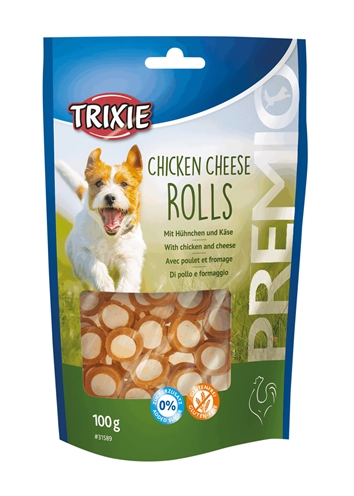 Trixie premio chicken cheese rolls