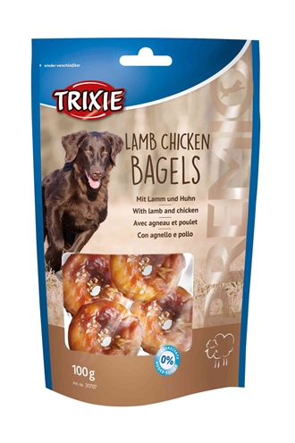 Trixie premio lamb chicken bagels