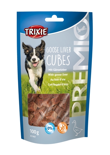 Trixie premio goose liver cubes