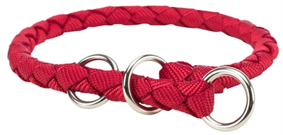 Trixie halsband hond cavo slip halsband rood