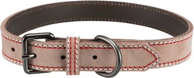 Trixie halsband hond native leer cappuccino