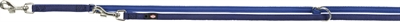 Trixie hondenriem premium verstelbaar neopreen indigo / royal blauw