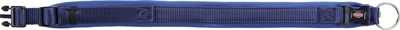 Trixie halsband hond premium neopreen indigo / royal blauw