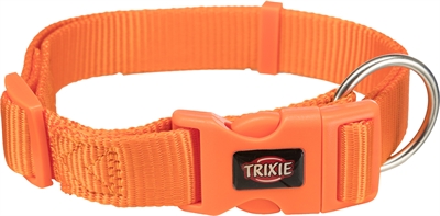 Trixie halsband hond premium papaya oranje