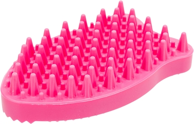 Trixie massageborstel silicone roze