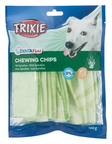 Trixie denta fun spirulina chewing chips