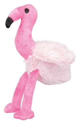 Trixie pluche flamingo met geluid