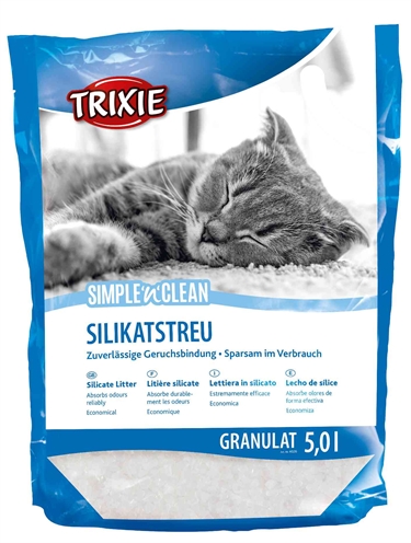 Trixie simple’n’clean granulaat silicaatstrooisel