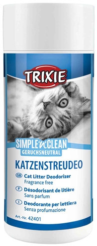 Trixie simple’n’clean kattenbakdeodorant geurneutraal