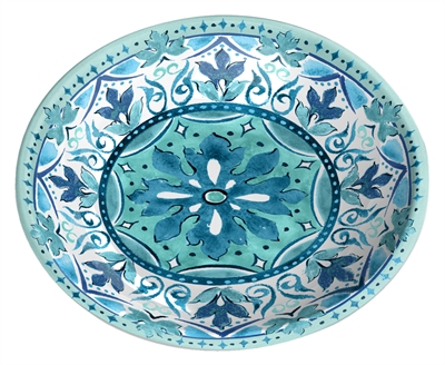 Tarhong voerbak kat gibraltar melamine blauw