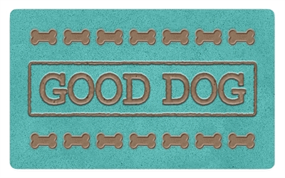 Tarhong placemat good dog turquoise