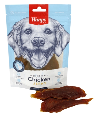 Wanpy oven-roasted chicken jerky