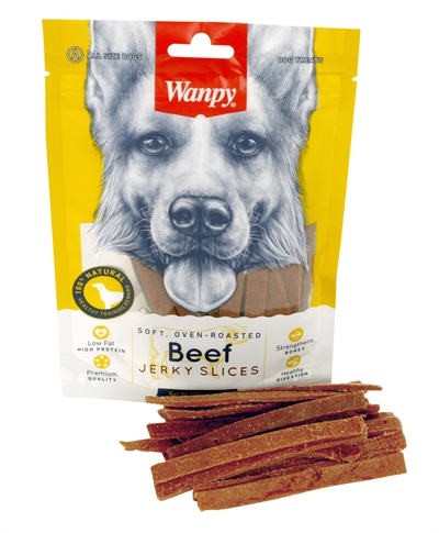 Wanpy soft beef jerky slices