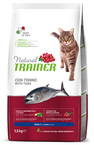 Natural trainer cat adult tuna