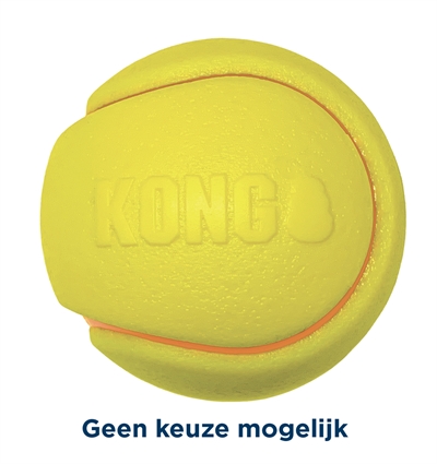 Kong squeezz tpr tennisbal geel assorti