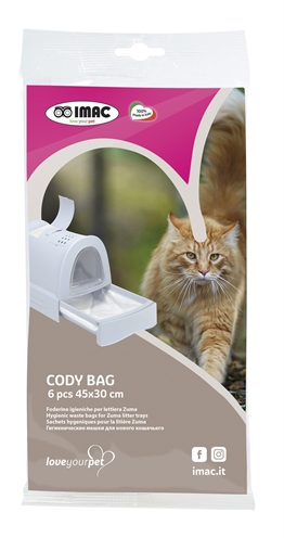 Imac kattenbakzak cody voor kattenbak zuma 50x36x10 cm