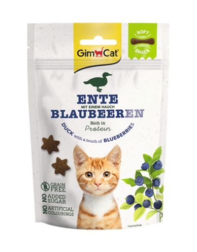 Gimcat soft snack eend met bosbessen