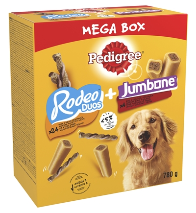 Pedigree megabox rodeo + jumbone