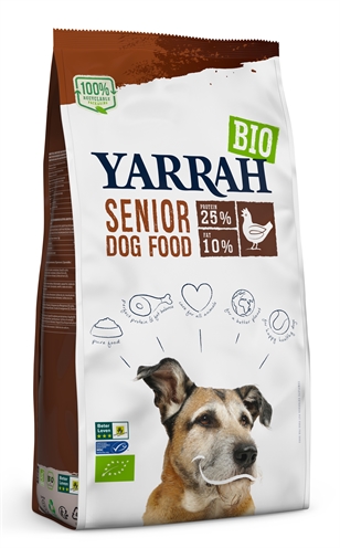 Yarrah dog biologische brokken senior