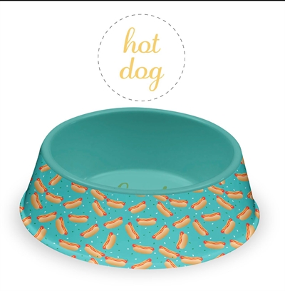 Tarhong voerbak hond hot dog melamine