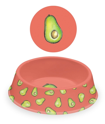 Tarhong voerbak hond avocado melamine