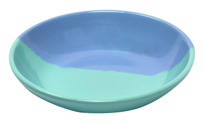 Tarhong voerbak kat dual melamine blauw