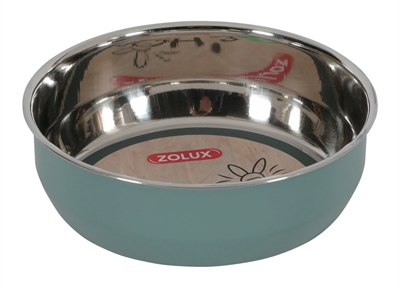 Zolux ehop voerbak inox rvs groen