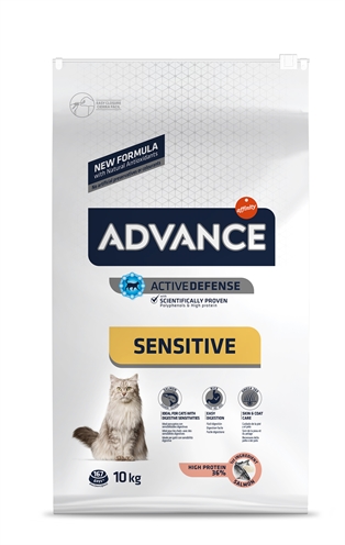 Advance cat sensitive salmon