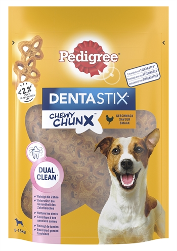 Pedigree dentastix chewy chunx kip mini