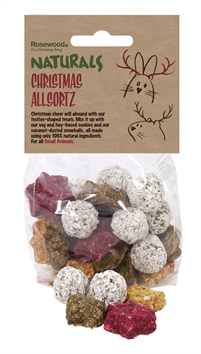 Cupid & comet naturals kerst allsortz knaagsnacks