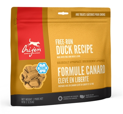 Orijen freeze-dried treats dog free-run duck