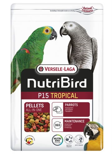 Nutribird p15 tropical onderhoudsvoeder