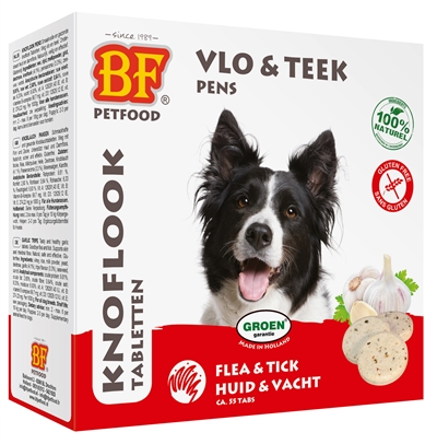 Biofood hondensnoepjes bij vlo pens